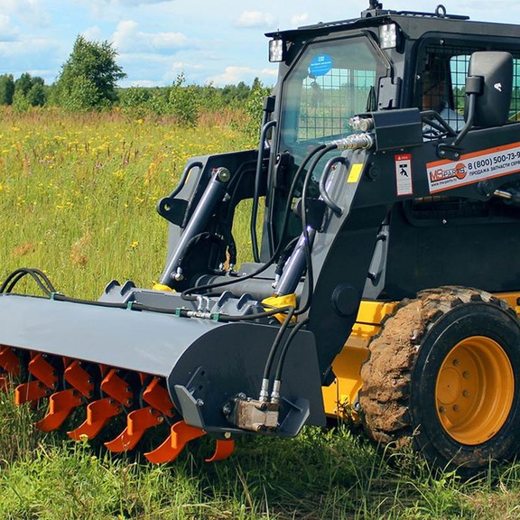 Корчеватель GB_SS-1400 для мини-погрузчика (bobtach (сер. номер 0513601))